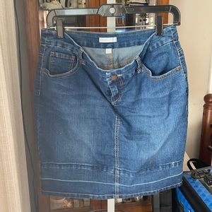 EUC New York and Company Jean skirt